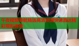 午夜视频导航精选高清资源快速直达精彩观影体验