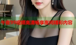 午夜99视频高清畅享夜间精彩内容