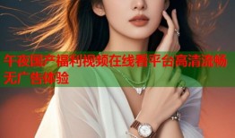 午夜国产福利视频在线看平台高清流畅无广告体验