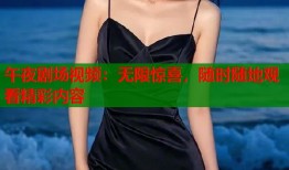 午夜剧场视频：无限惊喜，随时随地观看精彩内容