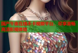 国产午夜在线不卡视频平台，尽享流畅高清影视体验