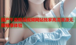 国产午夜精品视频网站独家高清资源无限畅享体验