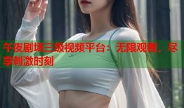 午夜剧场三级视频平台：无限观看，尽享刺激时刻