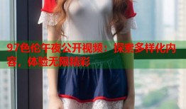97色伦午夜公开视频：探索多样化内容，体验无限精彩