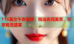 116美女午夜视频：精选夜间美景，尽享视觉盛宴