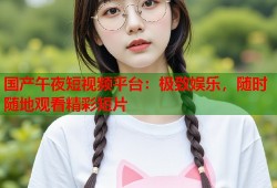 国产午夜短视频平台：极致娱乐，随时随地观看精彩短片
