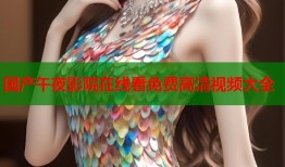 国产午夜影院在线看免费高清视频大全