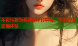 午夜性刺激免费看视频平台：无限激情影视体验