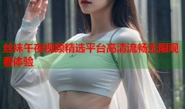 丝袜午夜视频精选平台高清流畅无限观看体验