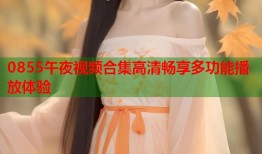 0855午夜视频合集高清畅享多功能播放体验