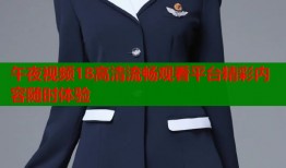 午夜视频18高清流畅观看平台精彩内容随时体验