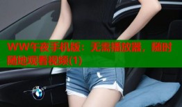 WW午夜手机版：无需播放器，随时随地观看视频(1)