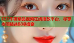 777午夜精品视频在线播放平台，尽享夜间精选影视盛宴