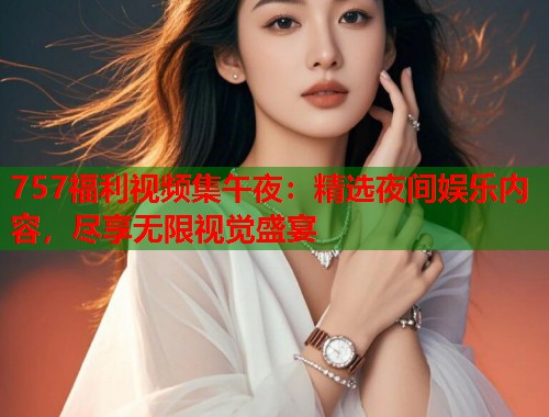 757福利视频集午夜：精选夜间娱乐内容，尽享无限视觉盛宴