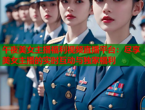 午夜美女主播福利视频直播平台：尽享美女主播的实时互动与独家福利