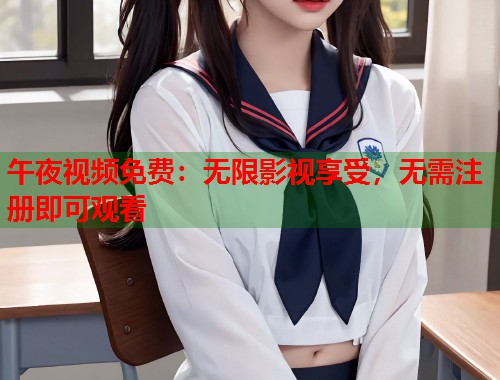 午夜视频免费：无限影视享受，无需注册即可观看