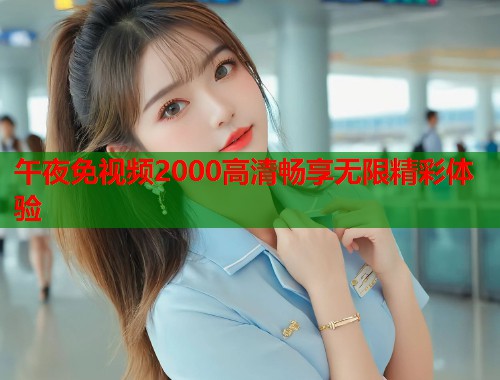 午夜免视频2000高清畅享无限精彩体验
